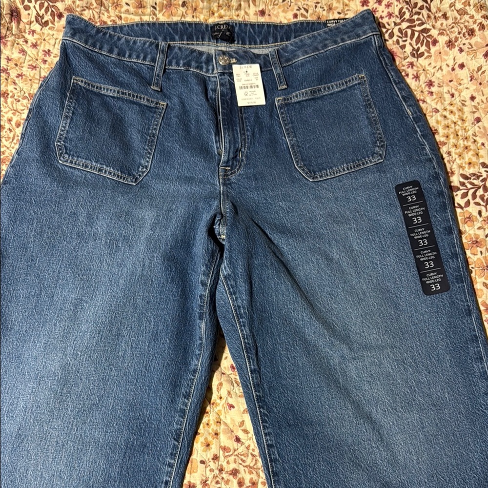 J. Crew Denim Blue Flare Jeans